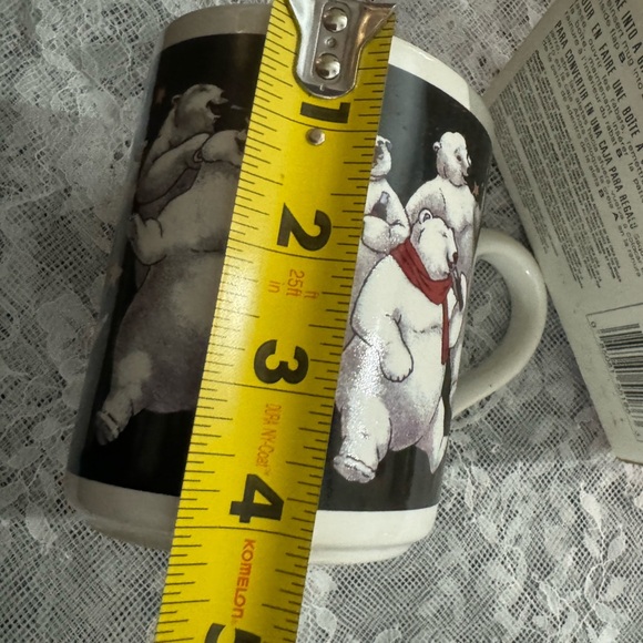 Vintage 1998 Coca Cola Christmas Holiday Mug Original Box Collectible Polarbear - Picture 12 of 12